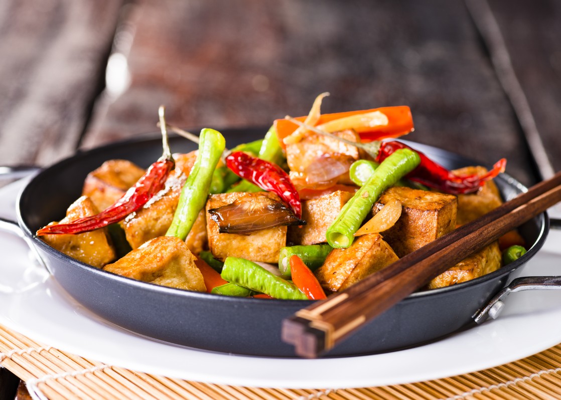 Exotic Vegetables with Tofu